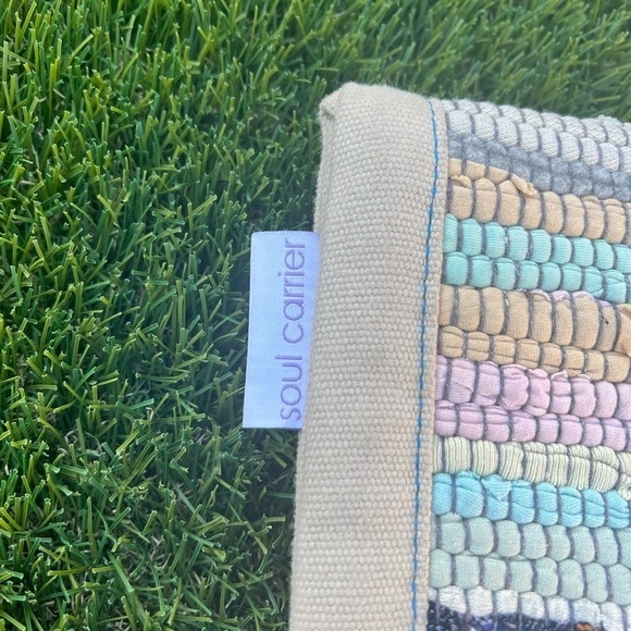 SOUL carrier XL hand woven clutch bag - Picture 2 of 5
